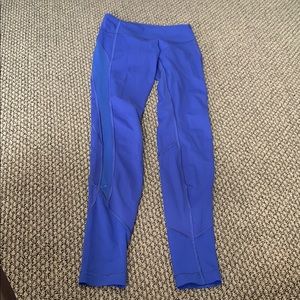 Royal blue lululemon leggings